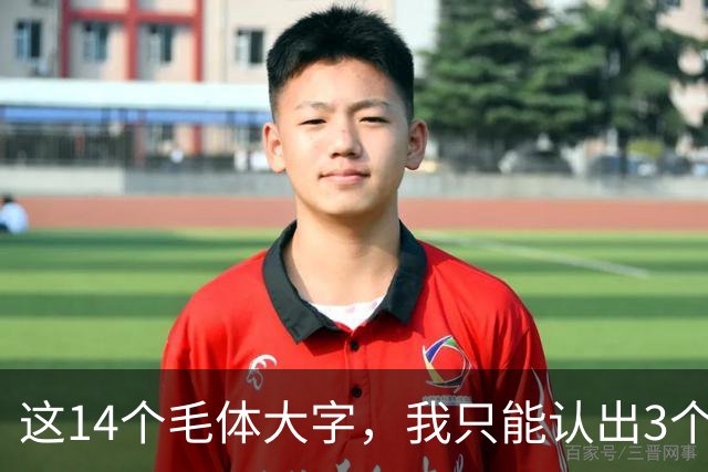 这14个毛体大字，我只能认出3个——能全部读对的，才是真正懂书法的人！学毛体行草，提按之间如何做到有起伏又不失笔势连贯？
