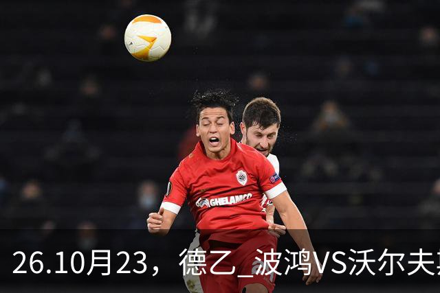 26.10月23，德乙 波鸿VS沃尔夫斯堡 赛事分析